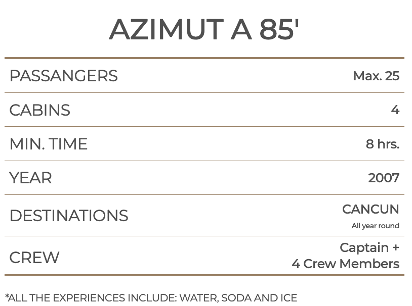 AZIMUT A 85'