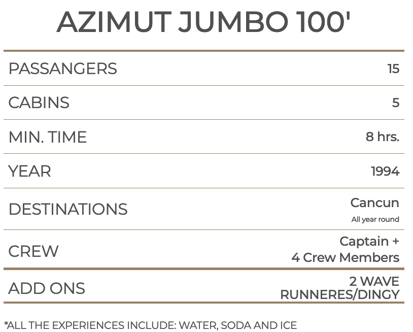 AZIMUT JUMBO 100'