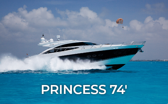 Princess 74'